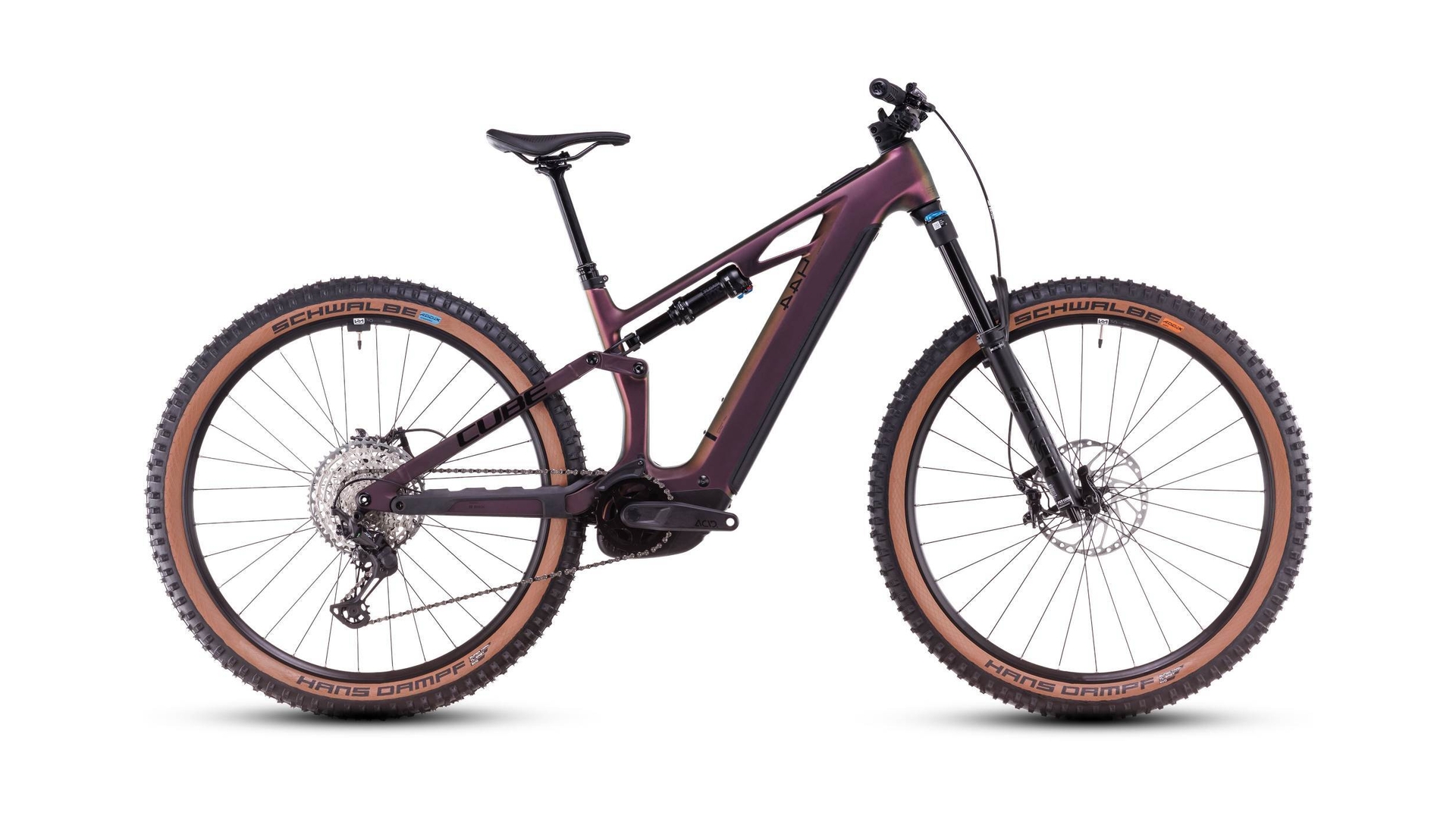 Main image of CUBE CUBE STEREO HYBRID ONE44 HPC SLX 800 MOLOTOV/BLACK 2025