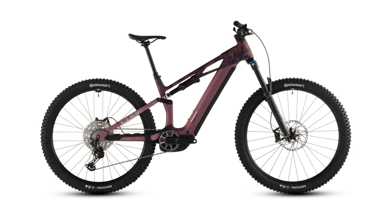 Main image of CUBE CUBE STEREO HYBRID ONE44 HPC SLX 800 SHIFTBLUSH/ART