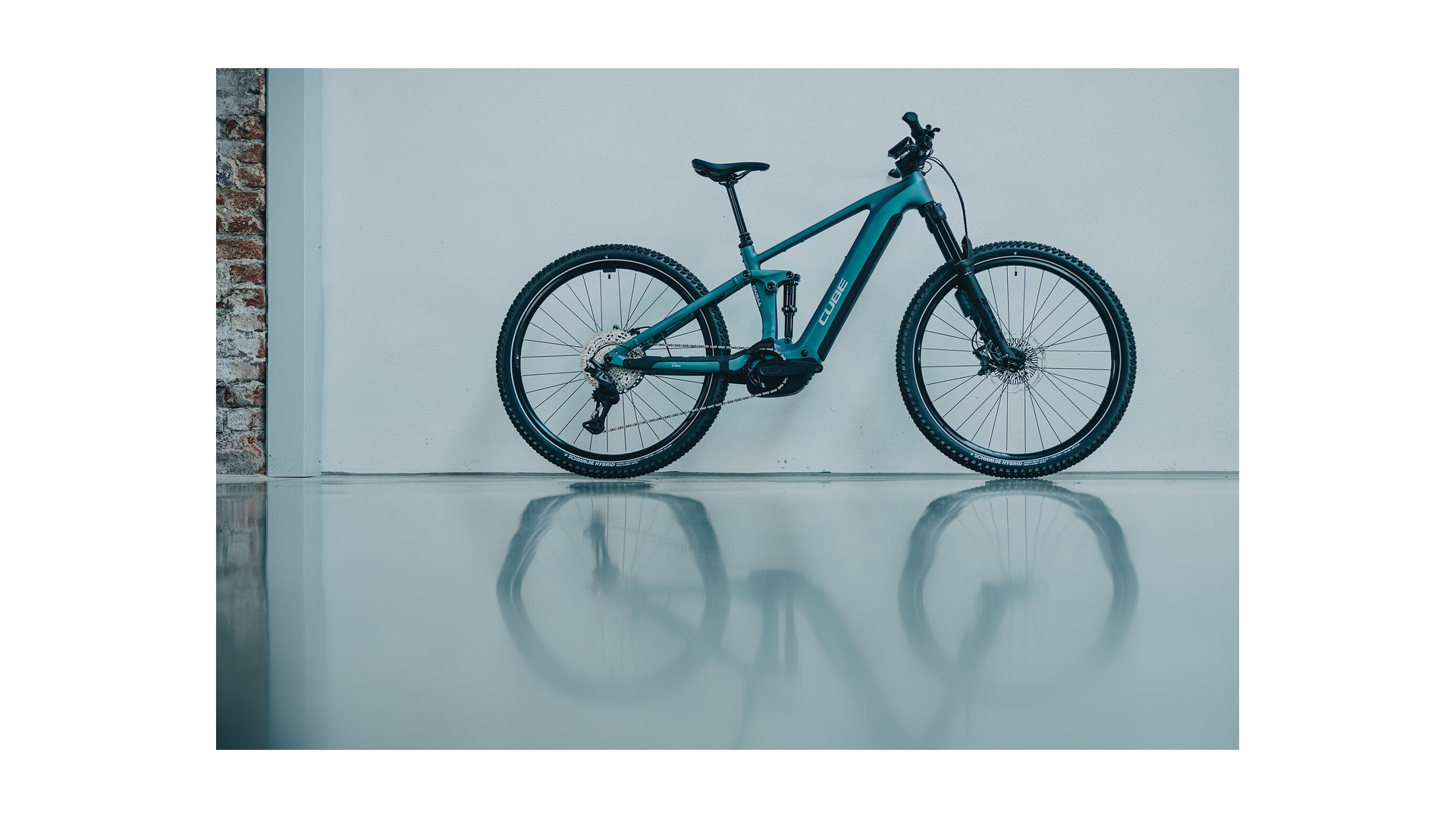 Cube Stereo Hybrid ONE44 SLX 800 smaragdgrey´n´chrome
