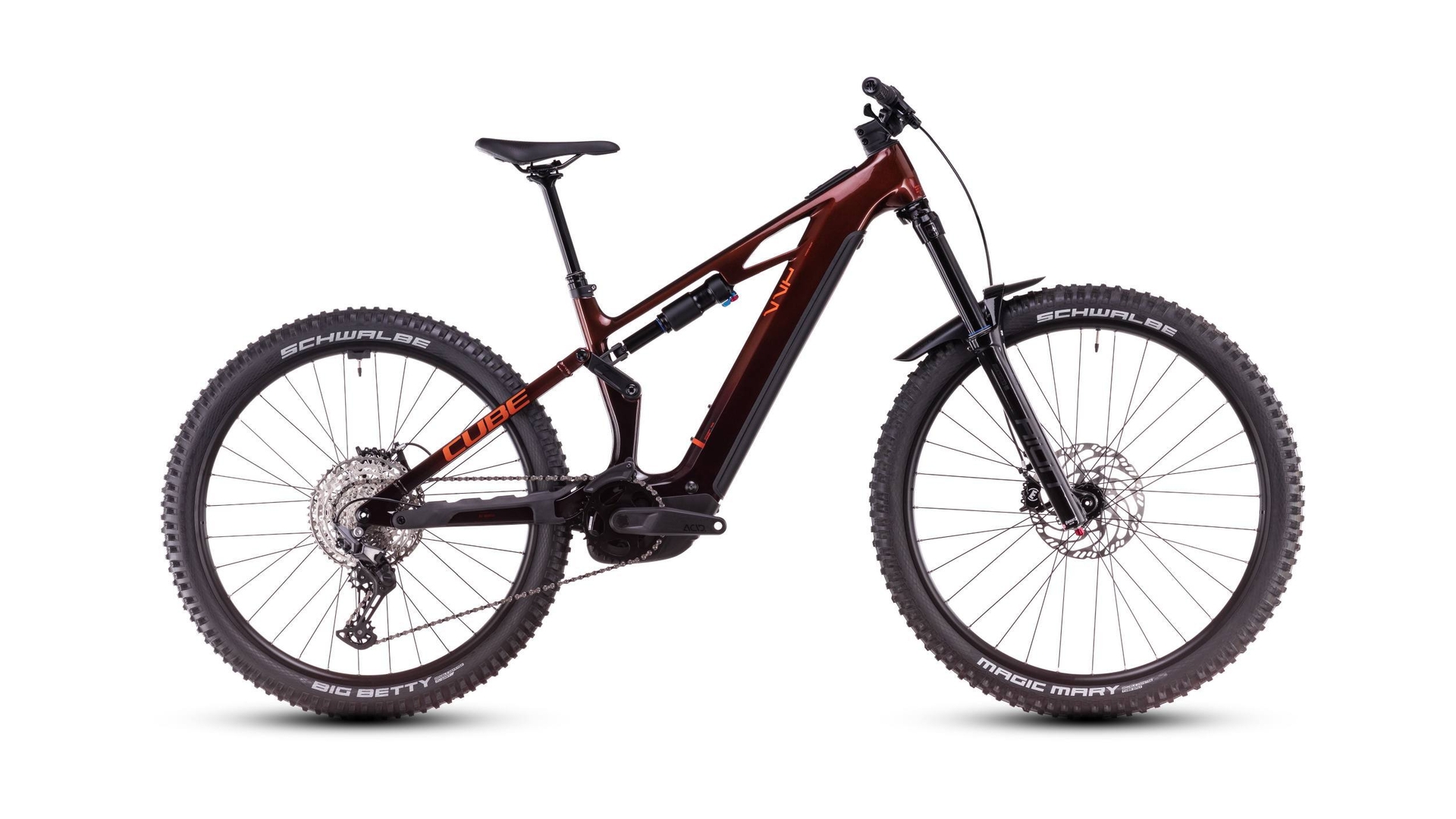 Main image of CUBE CUBE STEREO HYBRID ONE77 HPC RACE 800 LIQUIDORANGE/ORANGE 2025