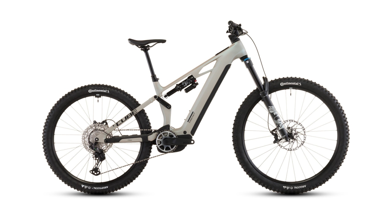 Main image of CUBE CUBE STEREO HYBRID ONE77 HPC SLX 800 GLINTSAND/BLACK