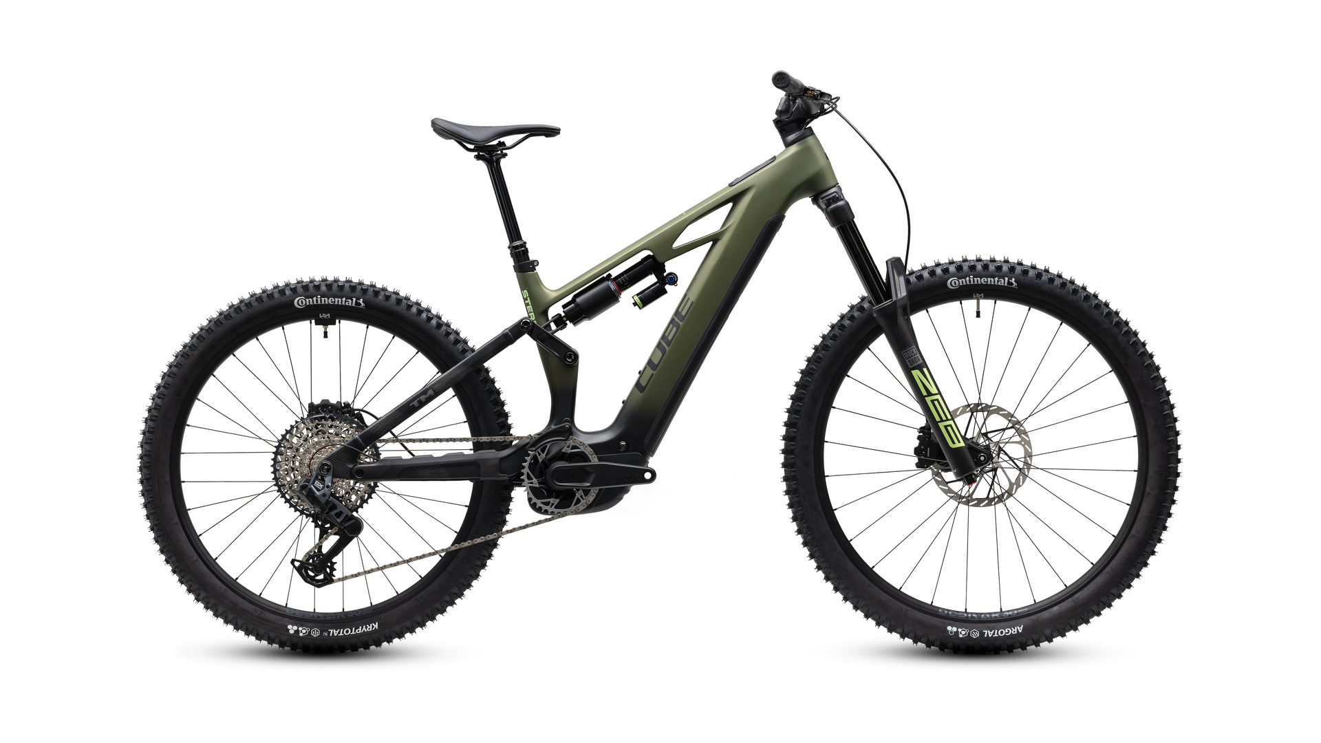 Cube Stereo Hybrid ONE77 HPC TM 800 reedgreen´n´gills