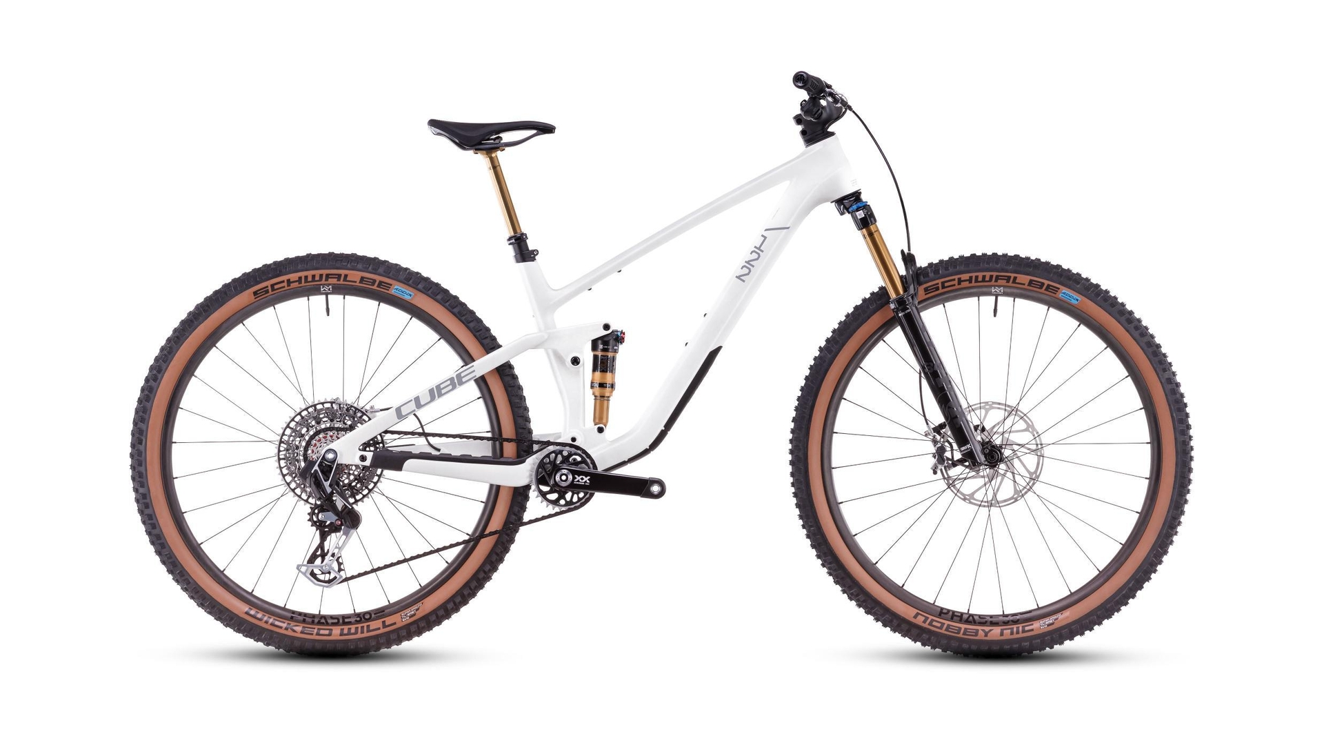 Main image of CUBE CUBE STEREO ONE22 C:62 SLT 29 METALLICWHITE/BLACK