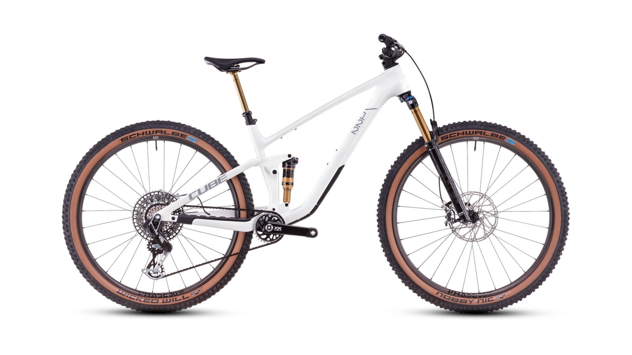 Main image of CUBE CUBE STEREO ONE22 C:62 SLT 29 METALLICWHITE/BLACK