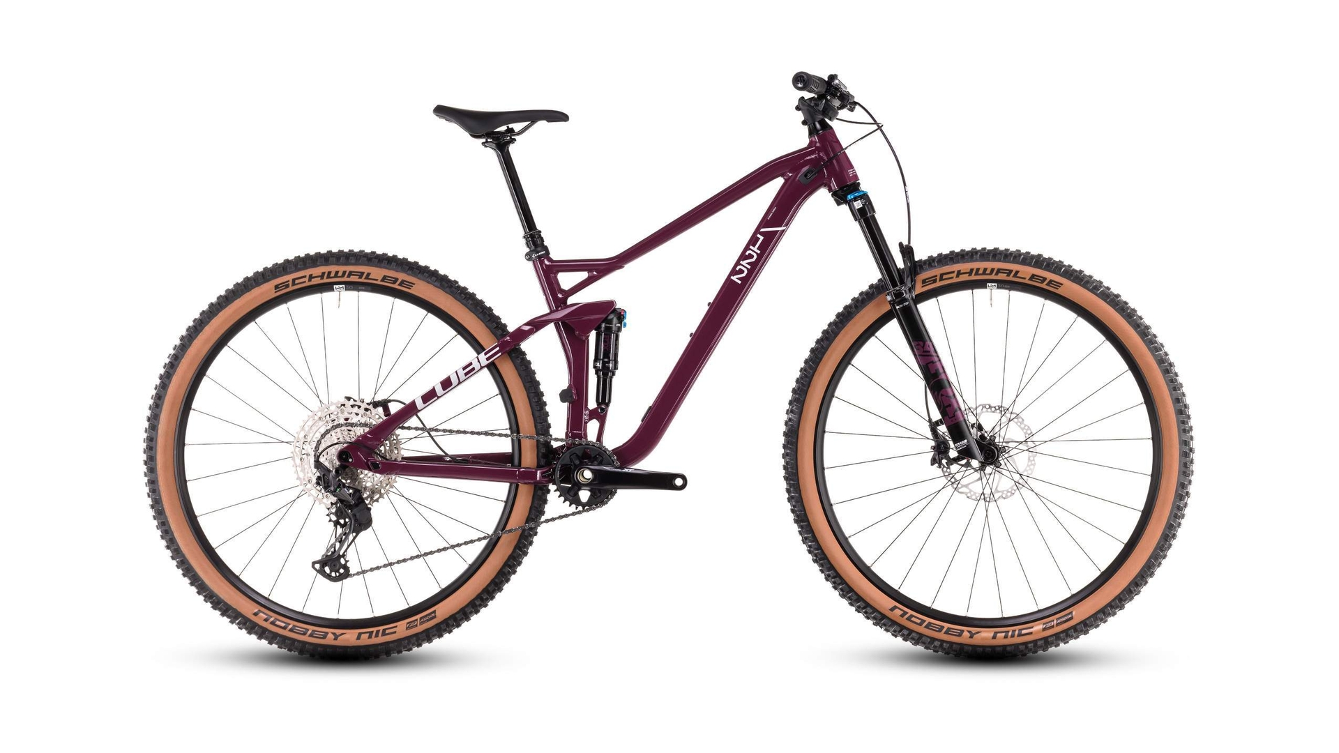 Main image of CUBE CUBE STEREO ONE22 RACE WINE/GREY 2025