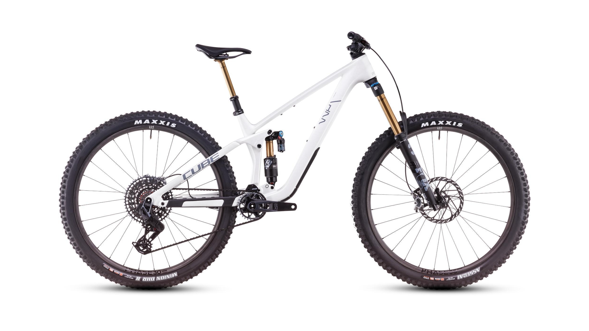 Main image of CUBE CUBE STEREO ONE77 C:68X SLT 29 METALLICWHITE/GREY 2025