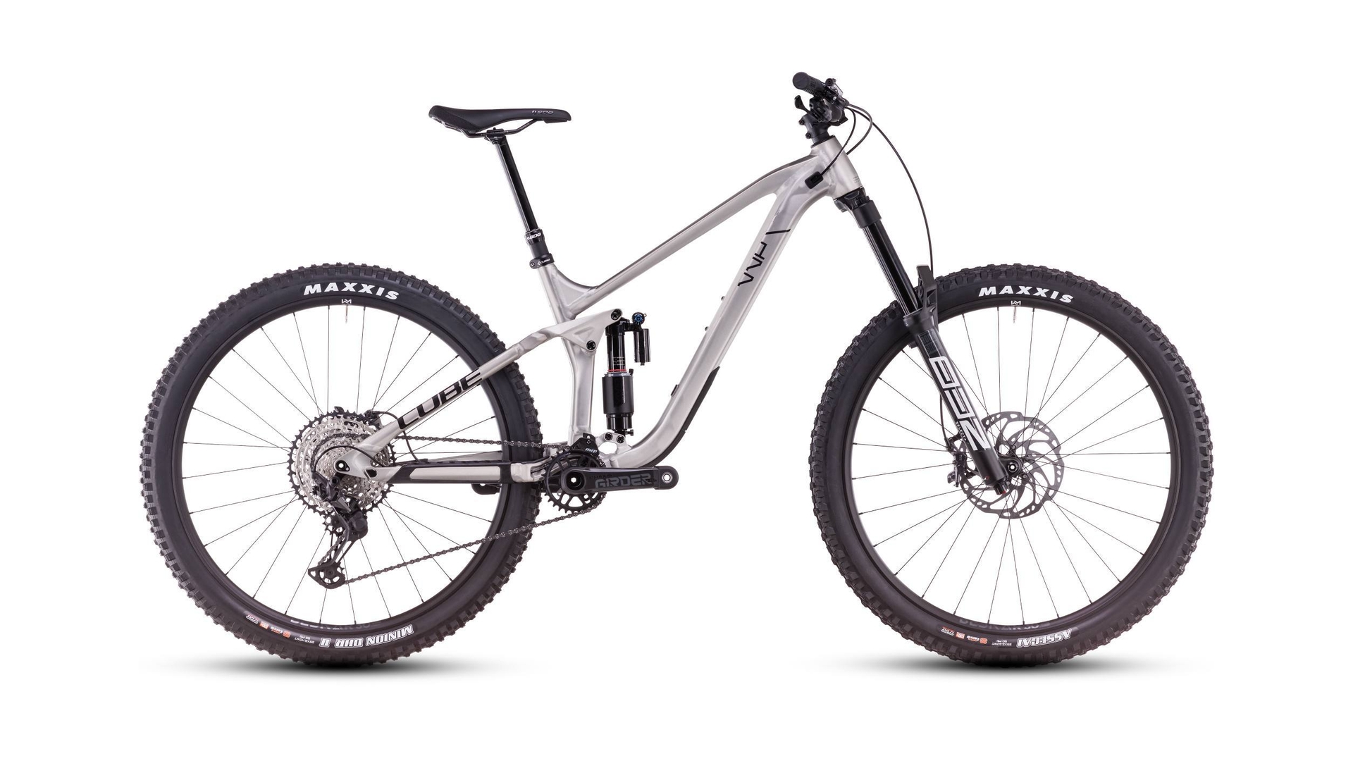 Main image of CUBE CUBE STEREO ONE77 RACE 29 RAWMETAL/BLACK 2025