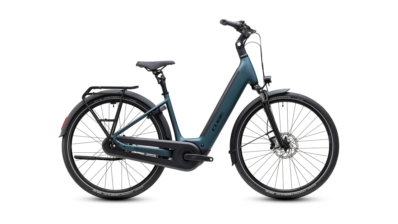 Main image of CUBE Cube Supreme RT Hybrid Comfort EX 600 royalgreen´n´black