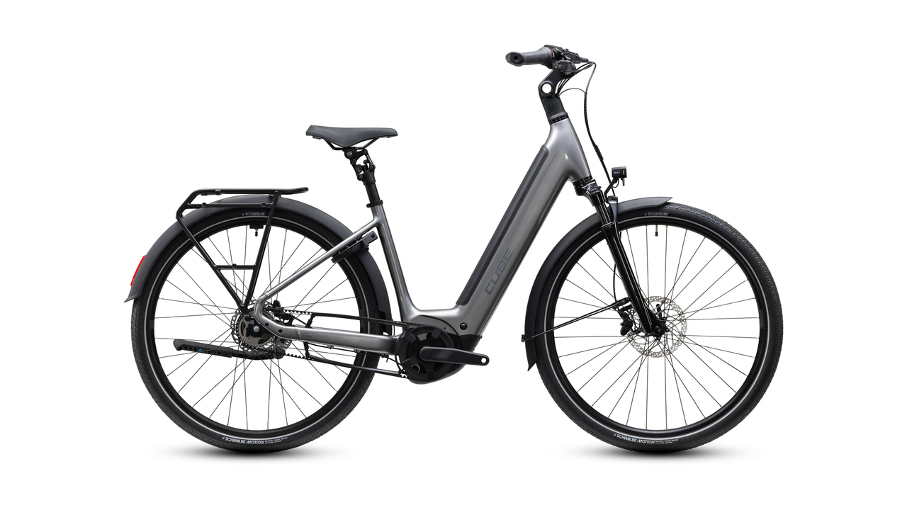 Main image of CUBE Cube Supreme RT Hybrid Deluxe EX 600 quicksilver´n´grey