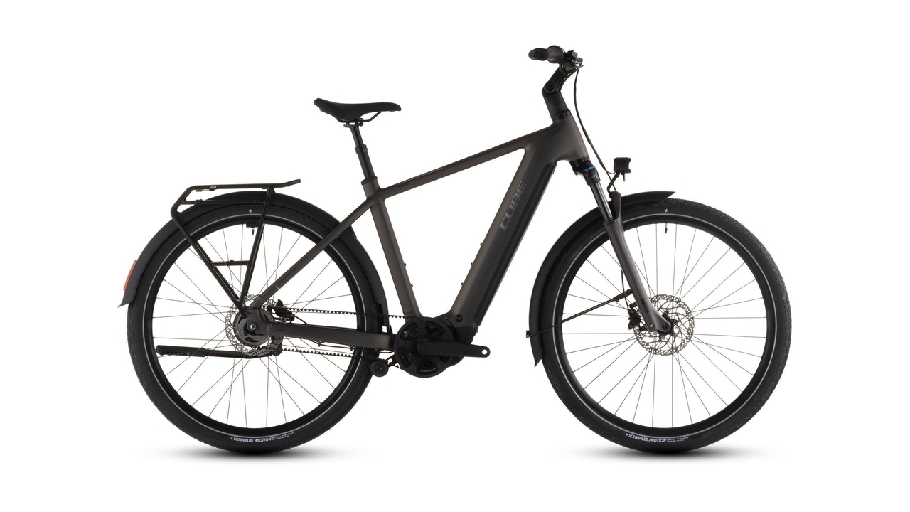 Main image of CUBE CUBE TOURING HYBRID COMFORT SLX 800 CHARCOAL/CHROME