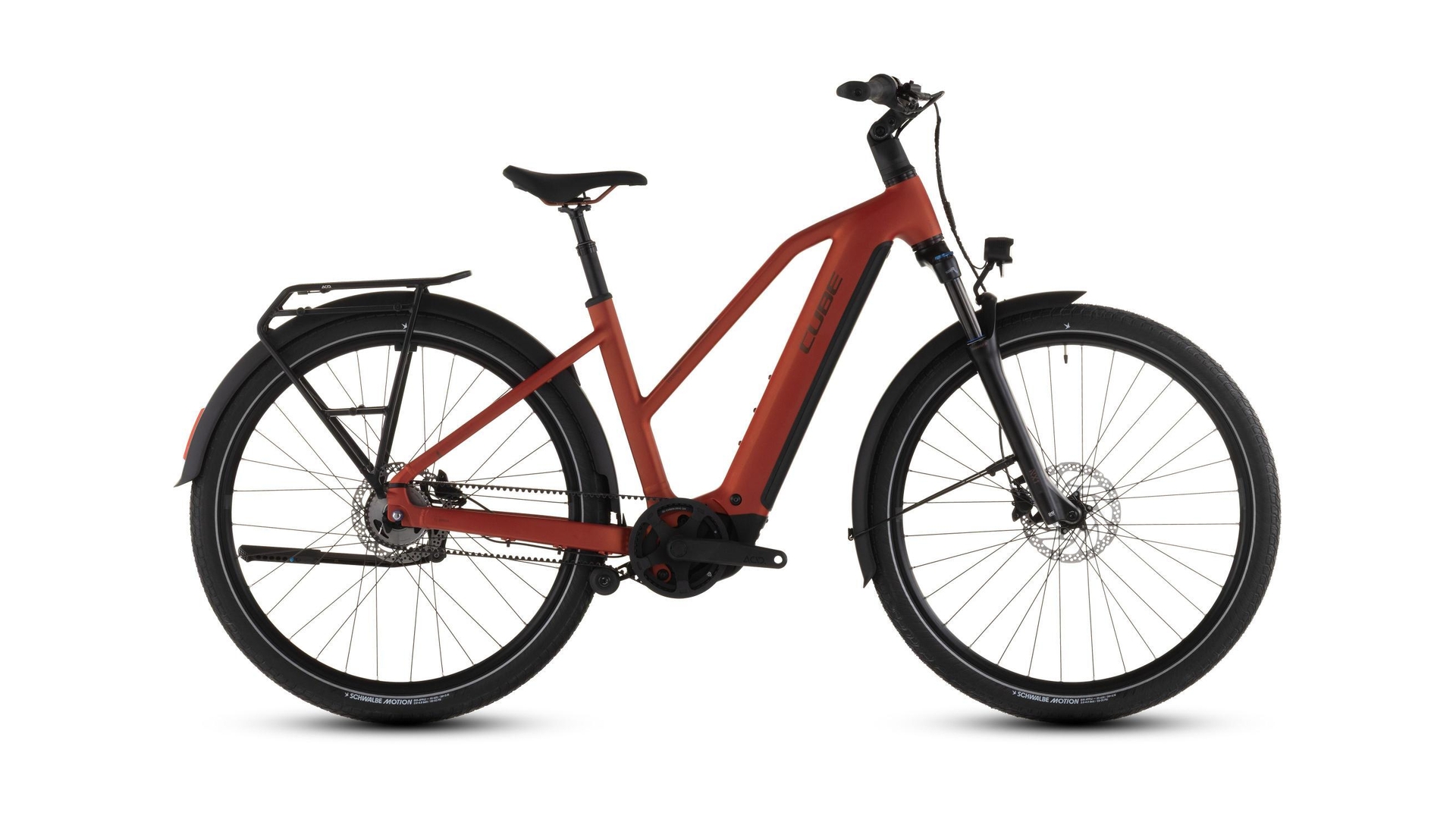 Main image of CUBE CUBE TOURING HYBRID COMFORT SLX 800 CHILLI/CHROME