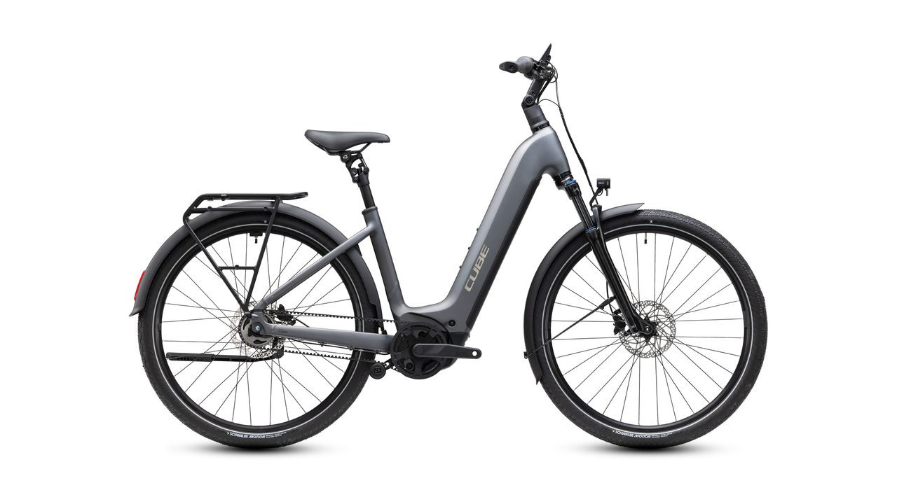 Main image of CUBE Cube Touring Hybrid Deluxe SLX 800 slabgrey´n´chrome