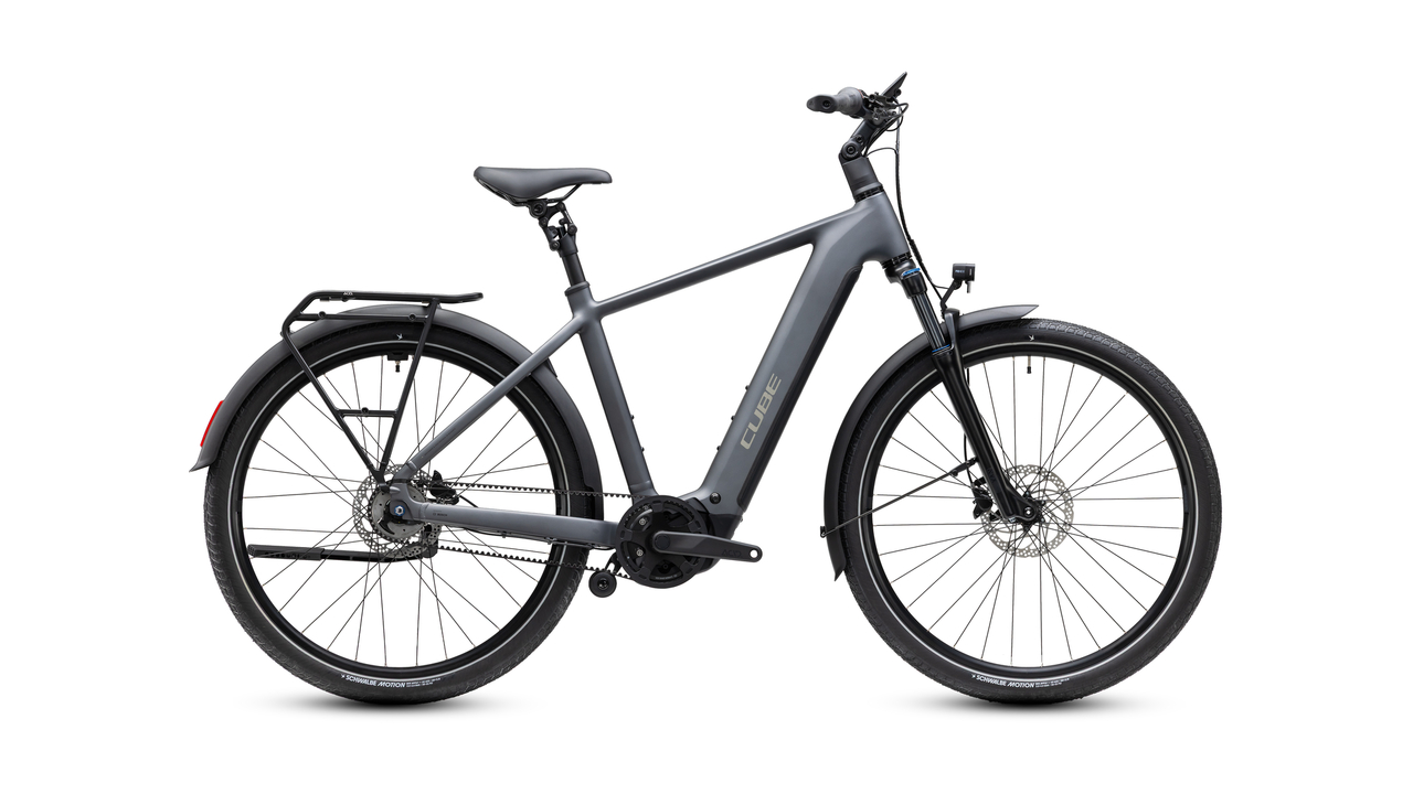 Main image of CUBE Cube Touring Hybrid Deluxe SLX 800 slabgrey´n´chrome