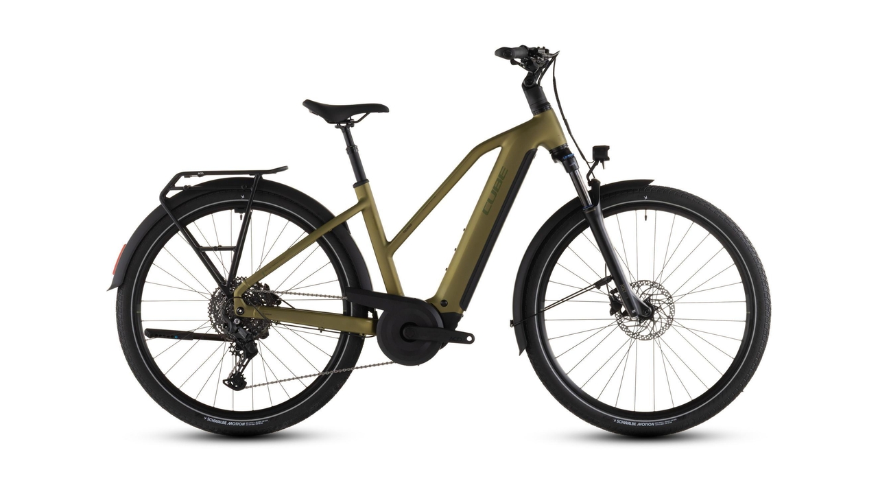 Main image of CUBE CUBE TOURING HYBRID PRO 800 GOLDENLIME/BLACK