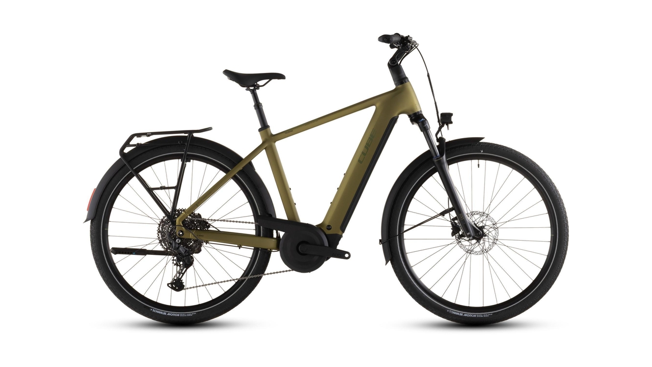Main image of CUBE CUBE TOURING HYBRID PRO 800 GOLDENLIME/BLACK