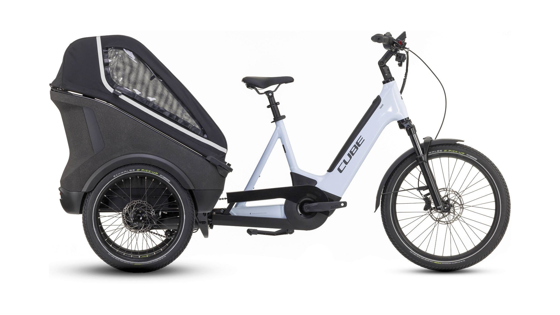 Main image of CUBE CUBE TRIKE FAMILY HYBRID 750 FLASHWHITE/REFLEX 2025
