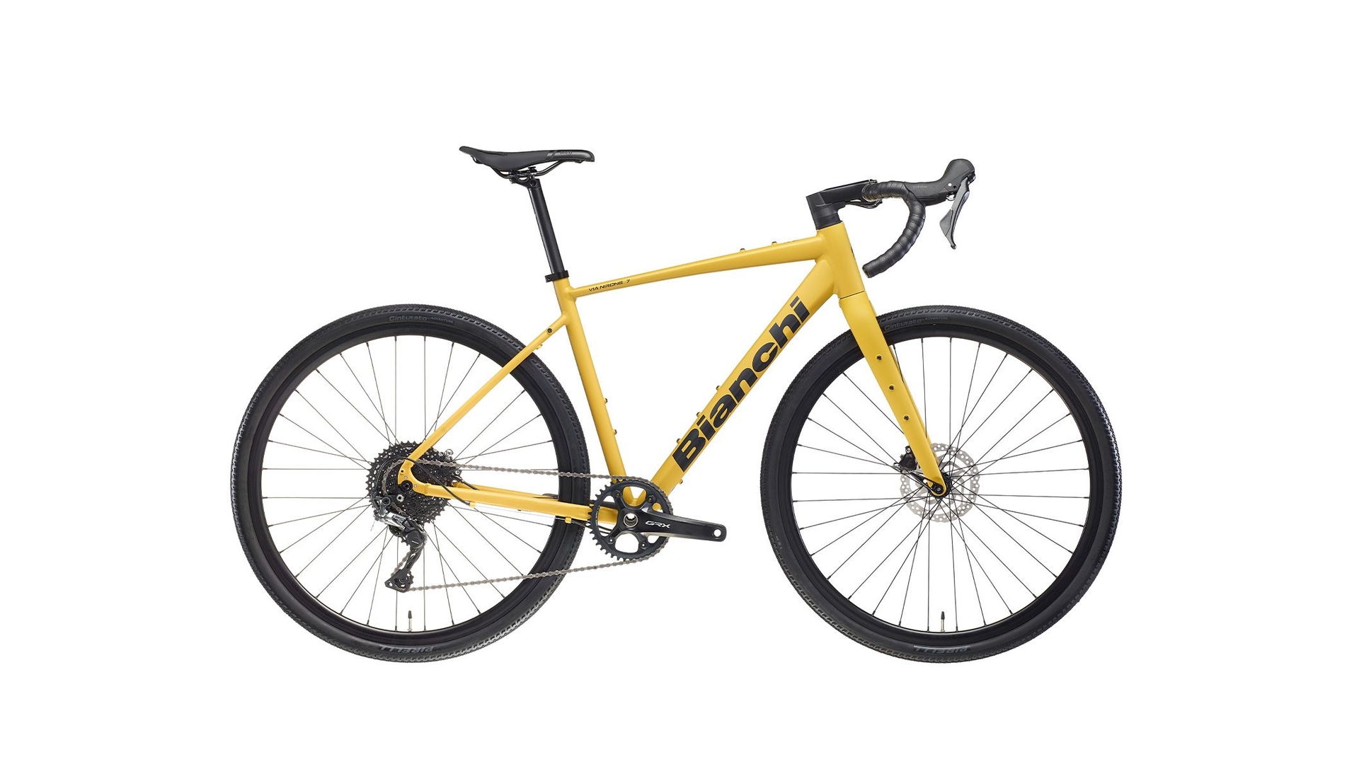 Main image of Bianchi VIA NIRONE 7 GRX600 11SP Yellow YUB62